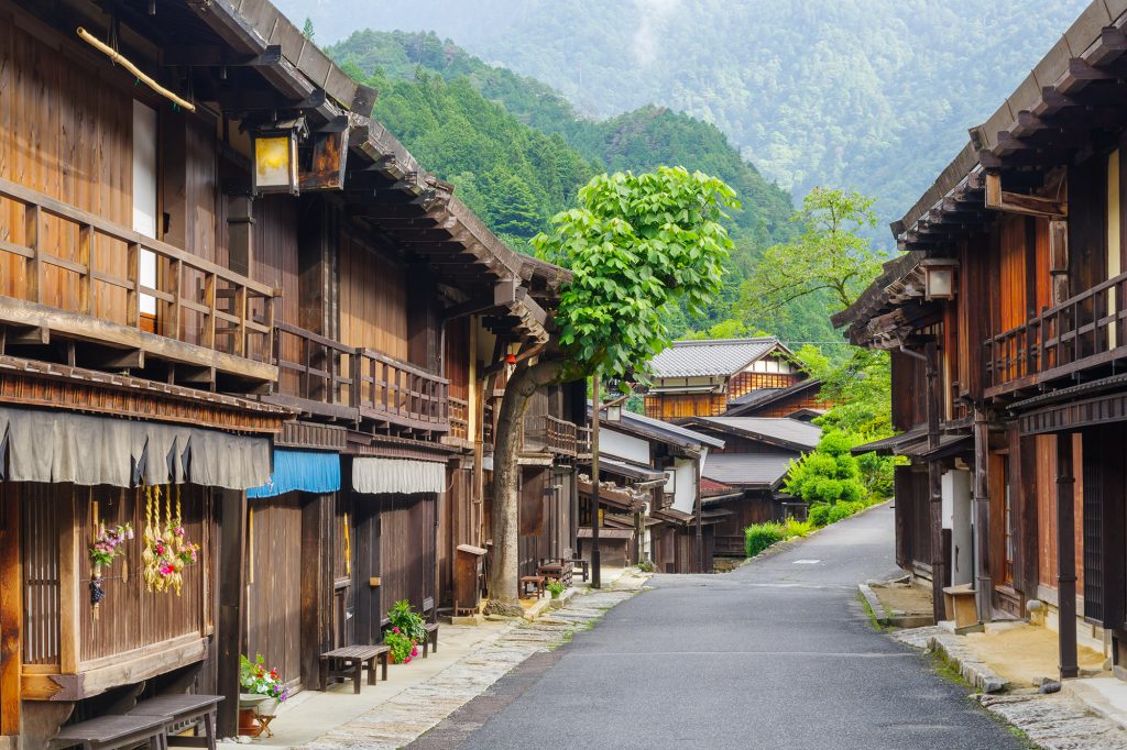 妻籠宿風景