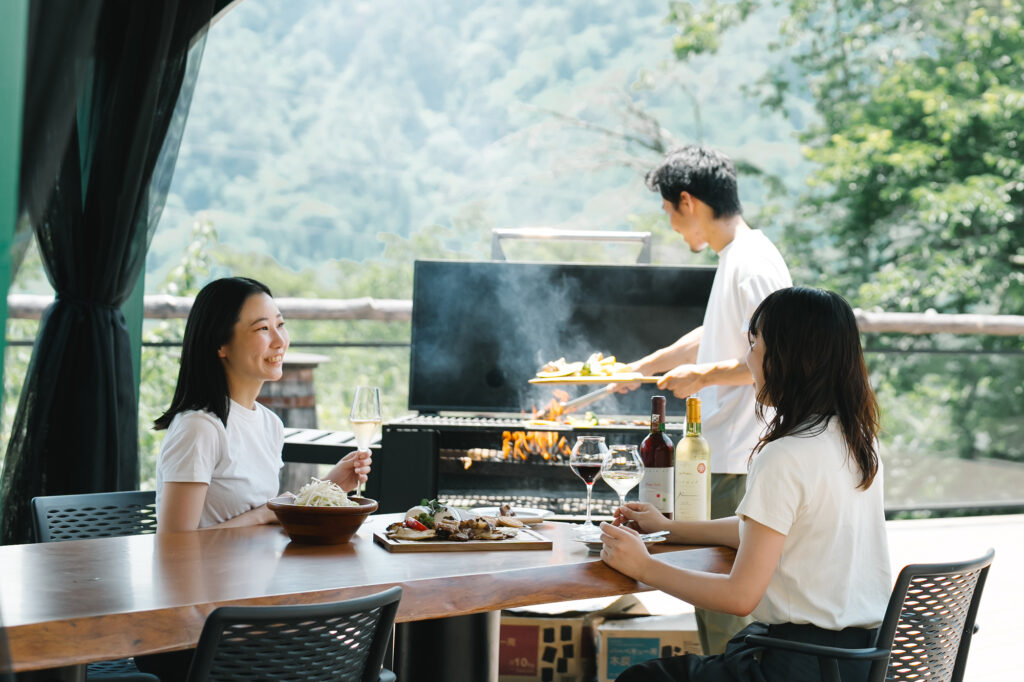 BBQ風景