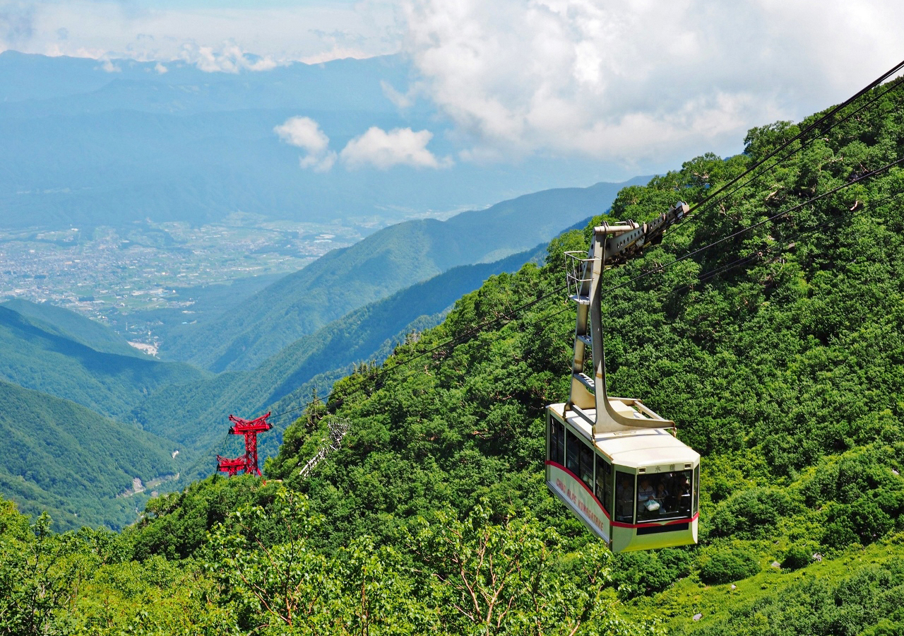 中央アルプス駒ヶ岳ロープウェイ